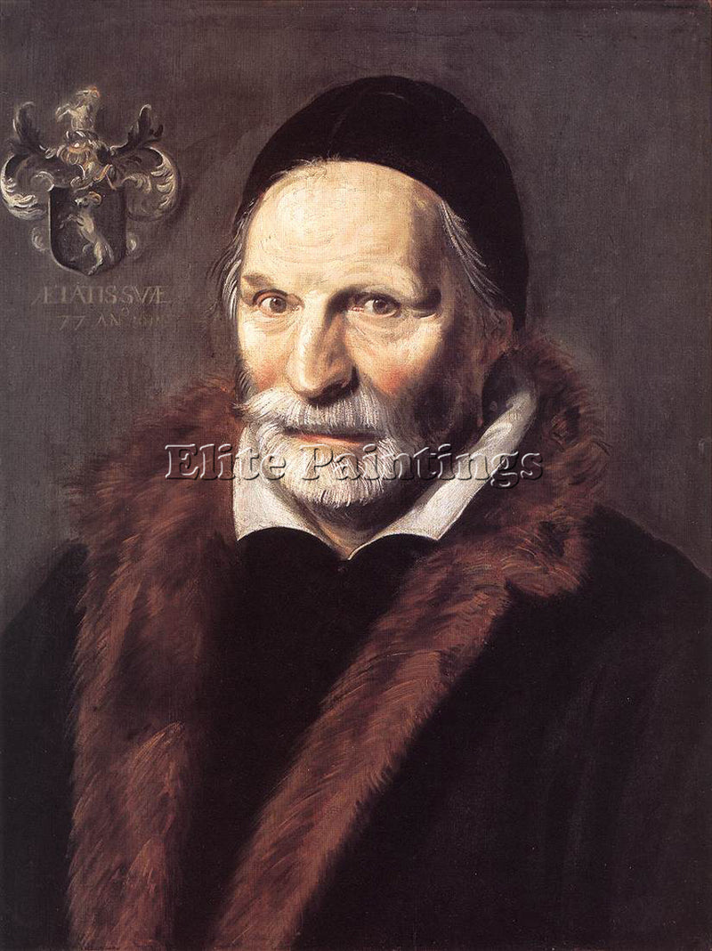 FRANS HALS JACOBUS ZAFFIUS ARTIST PAINTING REPRODUCTION HANDMADE OIL CANVAS DECO