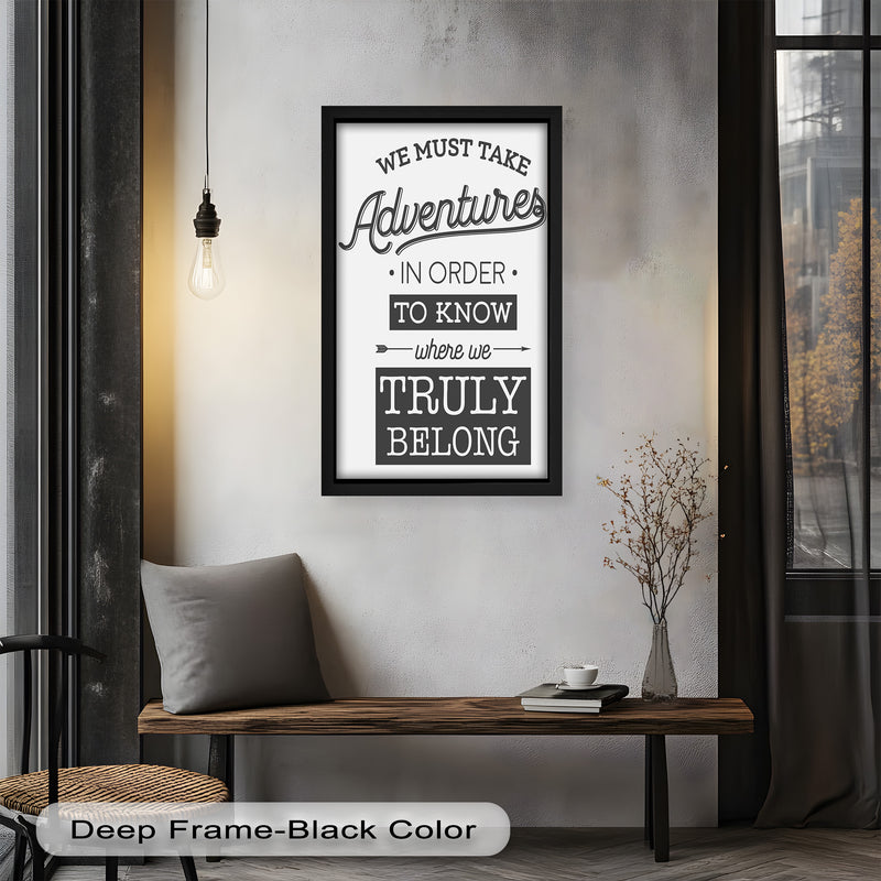 Adventurous Spirit – Framed Oil Painting