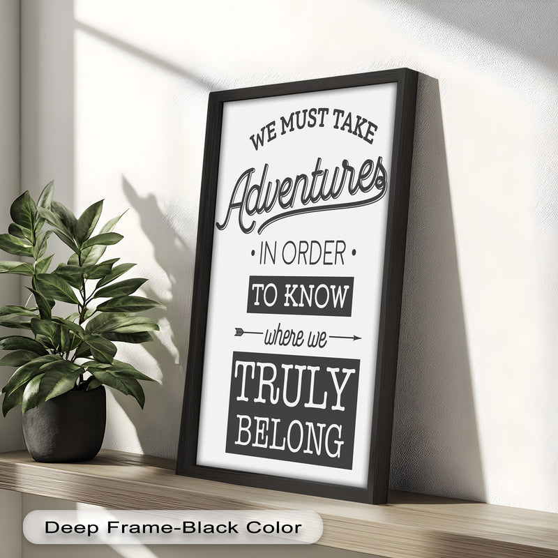 Adventurous Spirit – Framed Oil Painting