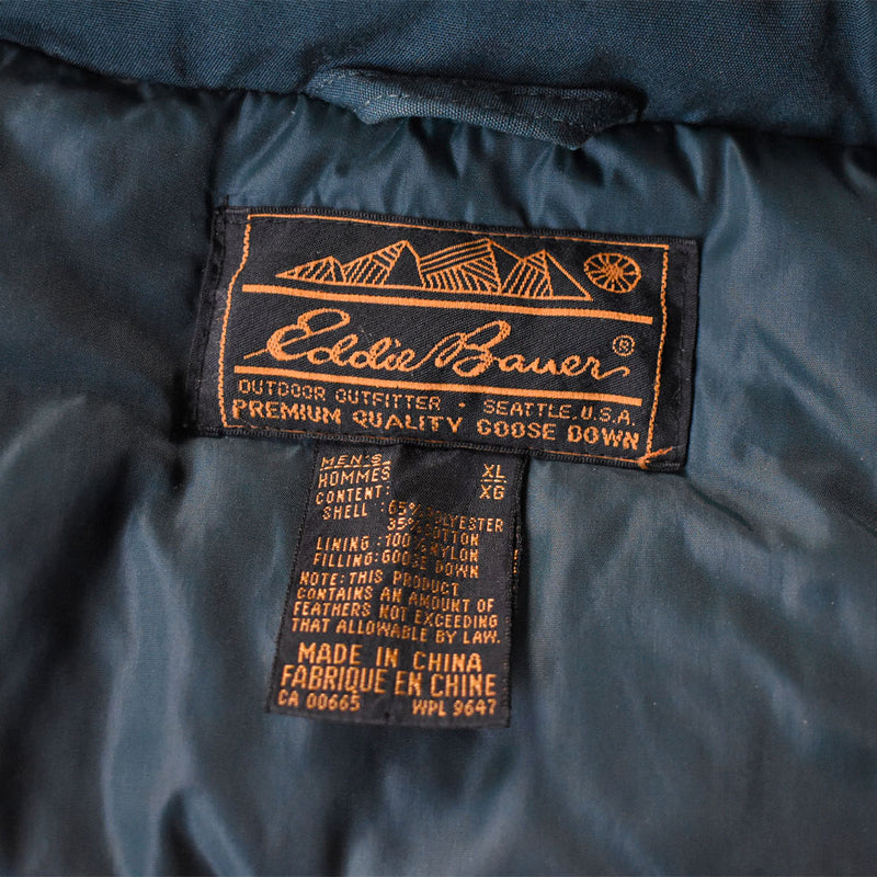 80’s Eddie Bauer 黒タグ後期 ダウンジャケット 250104