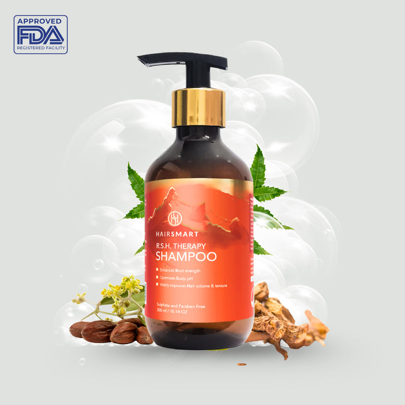 HairSmart RSH Therapy Shampoo: Ayurvedic Gentle Cleanser, 300 ml