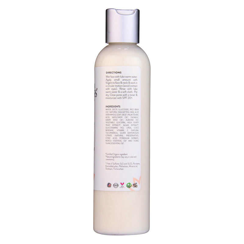Organic Sensitive Skin Cleanser  - Gentle Enough for all skin types