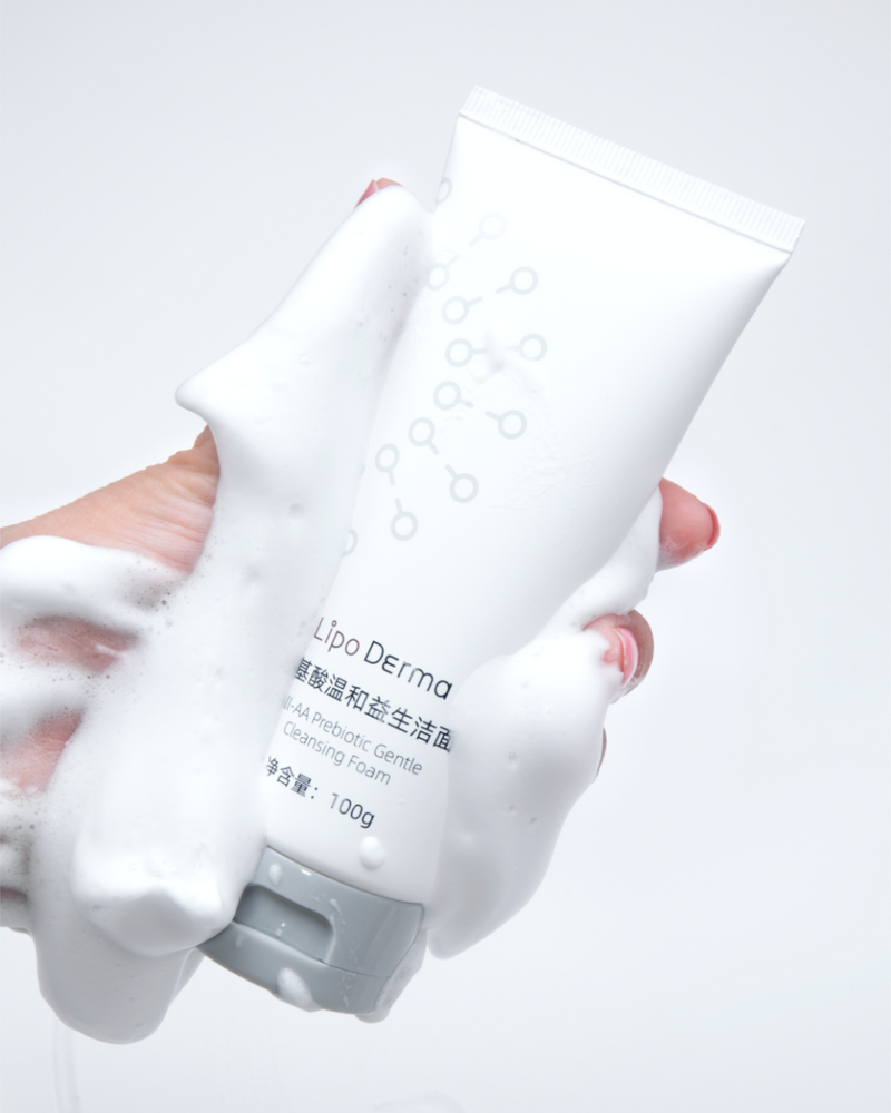 Lipoderma Cleanser Amino Acid Prebiotic Gentle Cleansing Foam