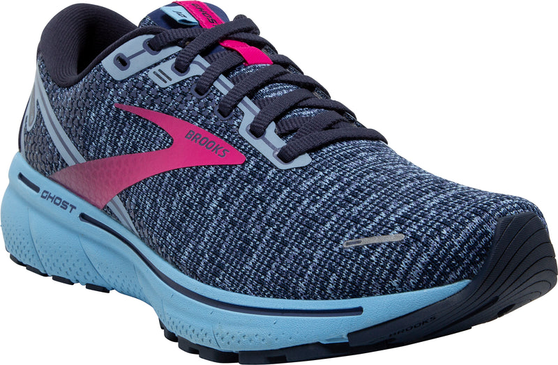 Brooks Ghost 14 Womens Running Shoes - Blue