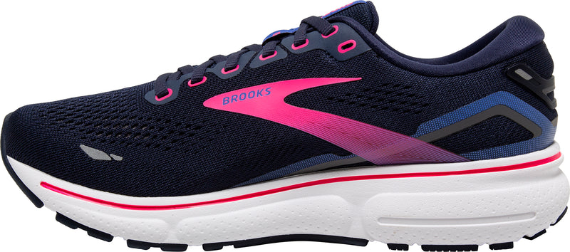 Brooks Ghost 15 Womens Running Shoes - Navy