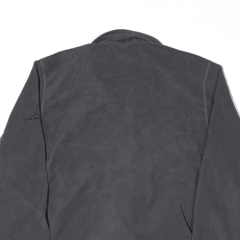 EDDIE BAUER Fleece Jacket Grey Mens L