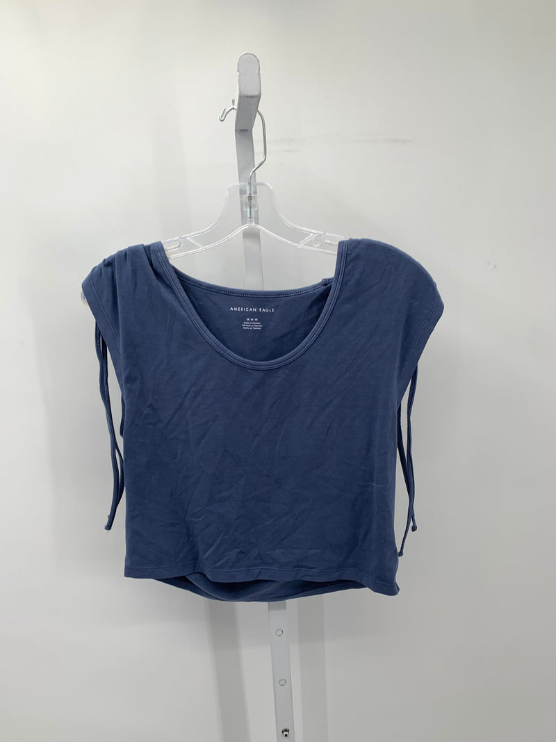 American Eagle Size Medium Juniors Short Sleeve Shirt