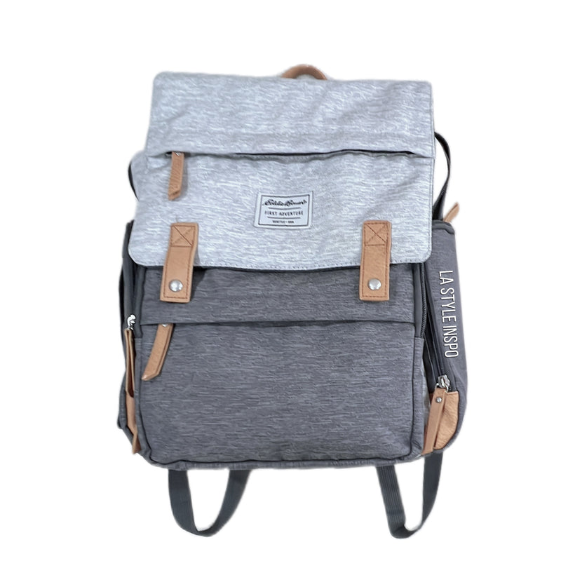 Eddie Bauer Cascade Back Pack Computer Bag in Gray