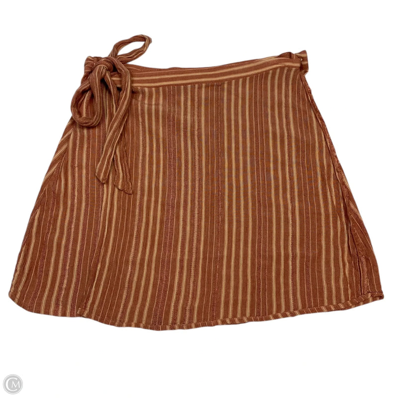 Skirt Mini & Short By American Eagle In Orange, Size: S
