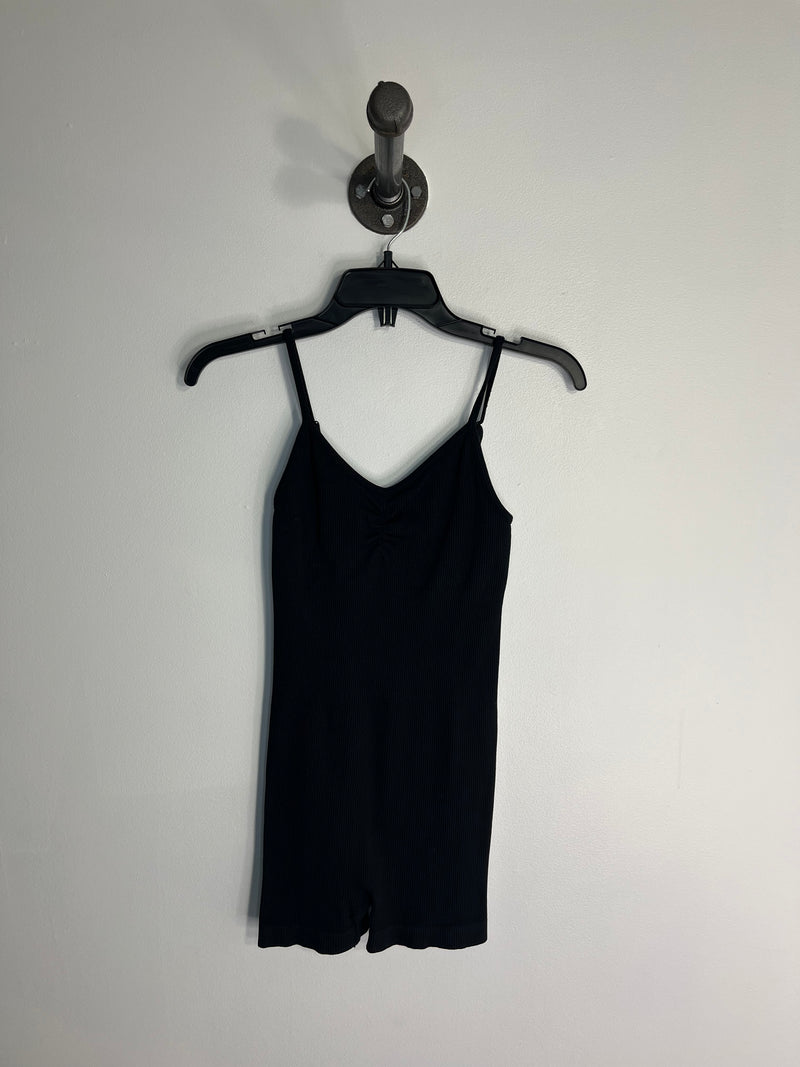 American E. Tight Blk Romper