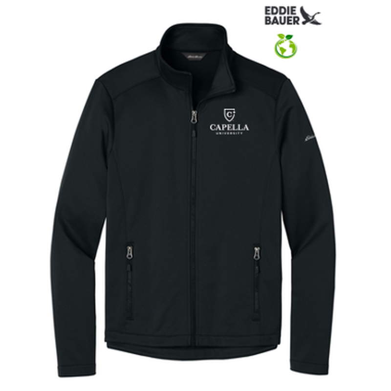 CAPELLA - Eddie Bauer® Smooth Mid Layer Fleece Full-Zip - Black
