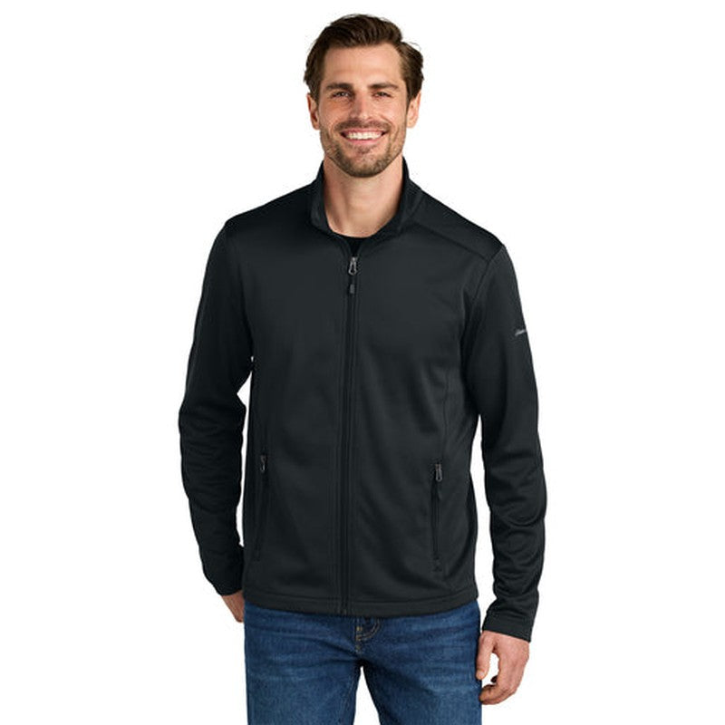CAPELLA - Eddie Bauer® Smooth Mid Layer Fleece Full-Zip - Black