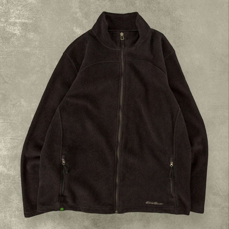 WOMEN'S VINTAGE EDDIE BAUER FULL ZIP FLEECE - XX-LARGE