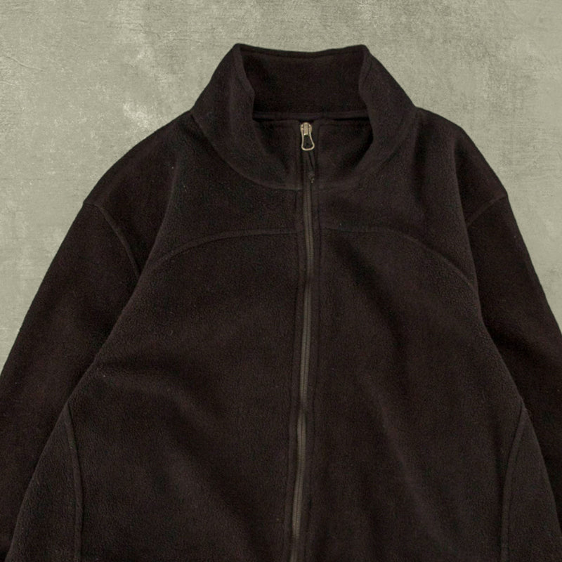 WOMEN'S VINTAGE EDDIE BAUER FULL ZIP FLEECE - XX-LARGE
