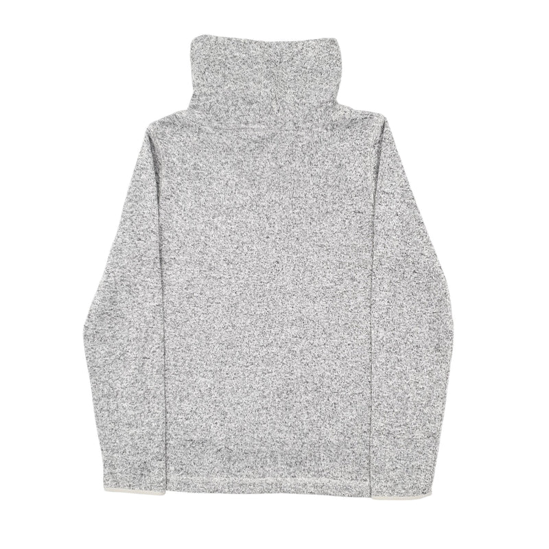 Eddie Bauer Turtle Neck Polyester Fleece Sweatshirt Jumper M