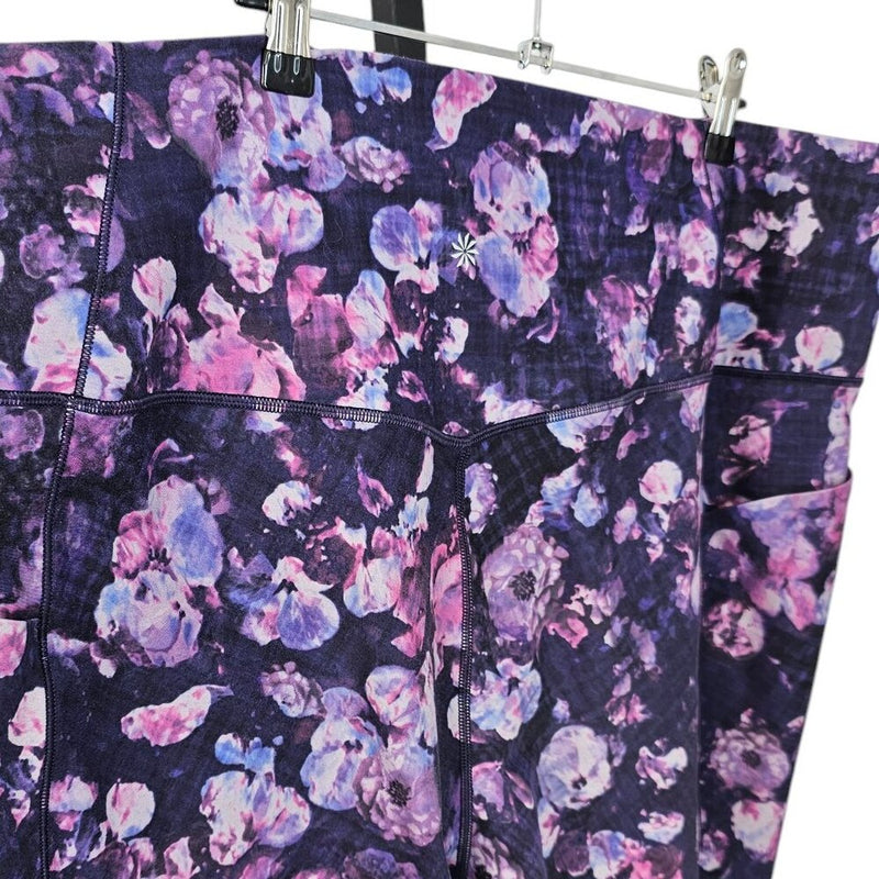 Athleta Salutation Stash Pocket ll Printed Tight