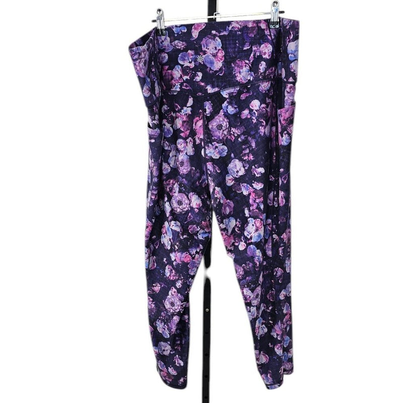 Athleta Salutation Stash Pocket ll Printed Tight