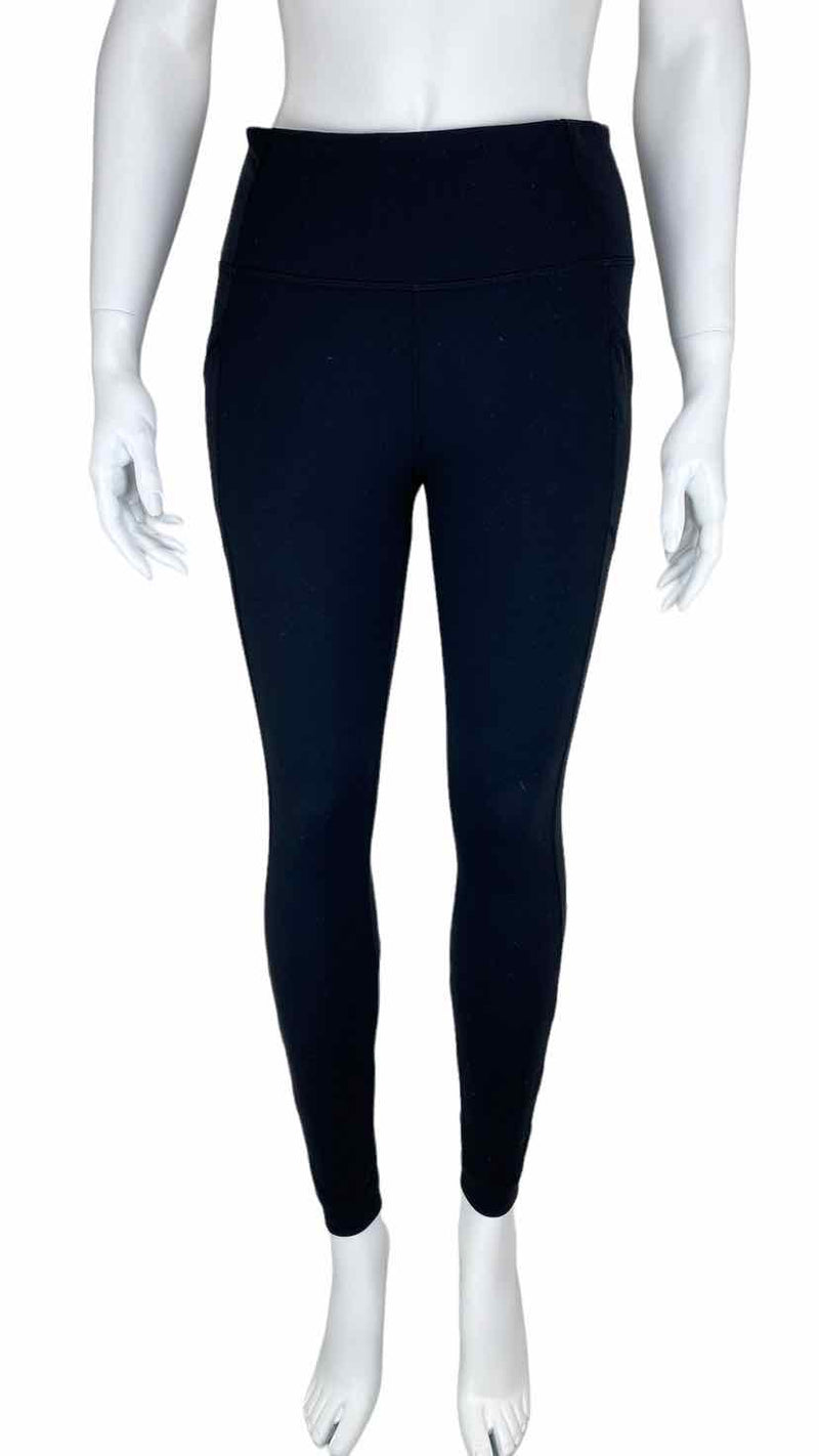 Athleta Women's Chaturanga Criss Cross Leggings Black Size M