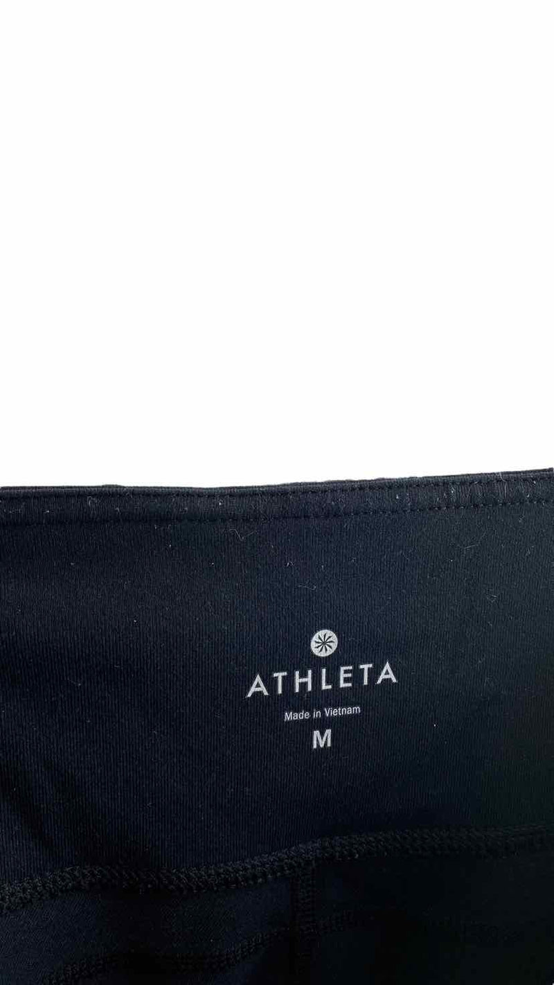 Athleta Women's Chaturanga Criss Cross Leggings Black Size M