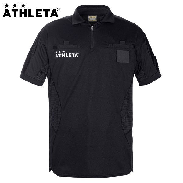 Athleta Referee Shirt Short Sleeve Referee Clothes ATHLETA Futsal Soccer Wear