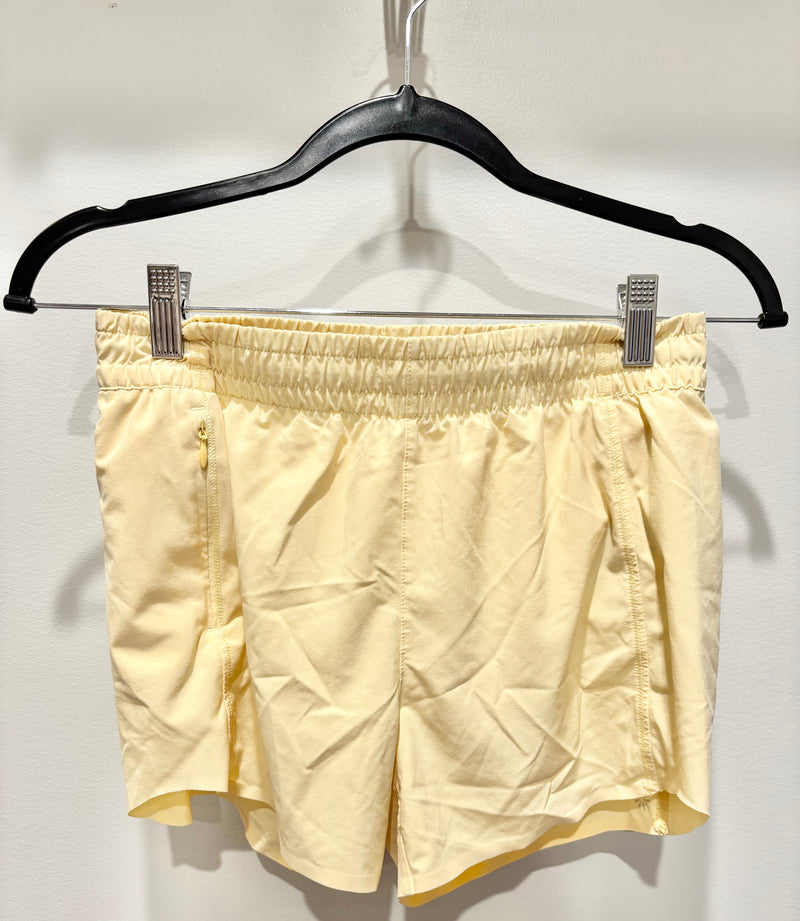 Athleta Girl Yellow Shorts Size 16