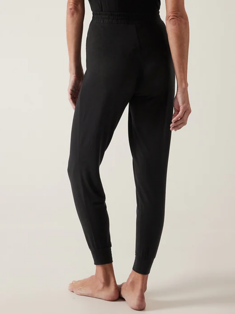 Athleta Black Nighttime Bliss Sleep Jogger
