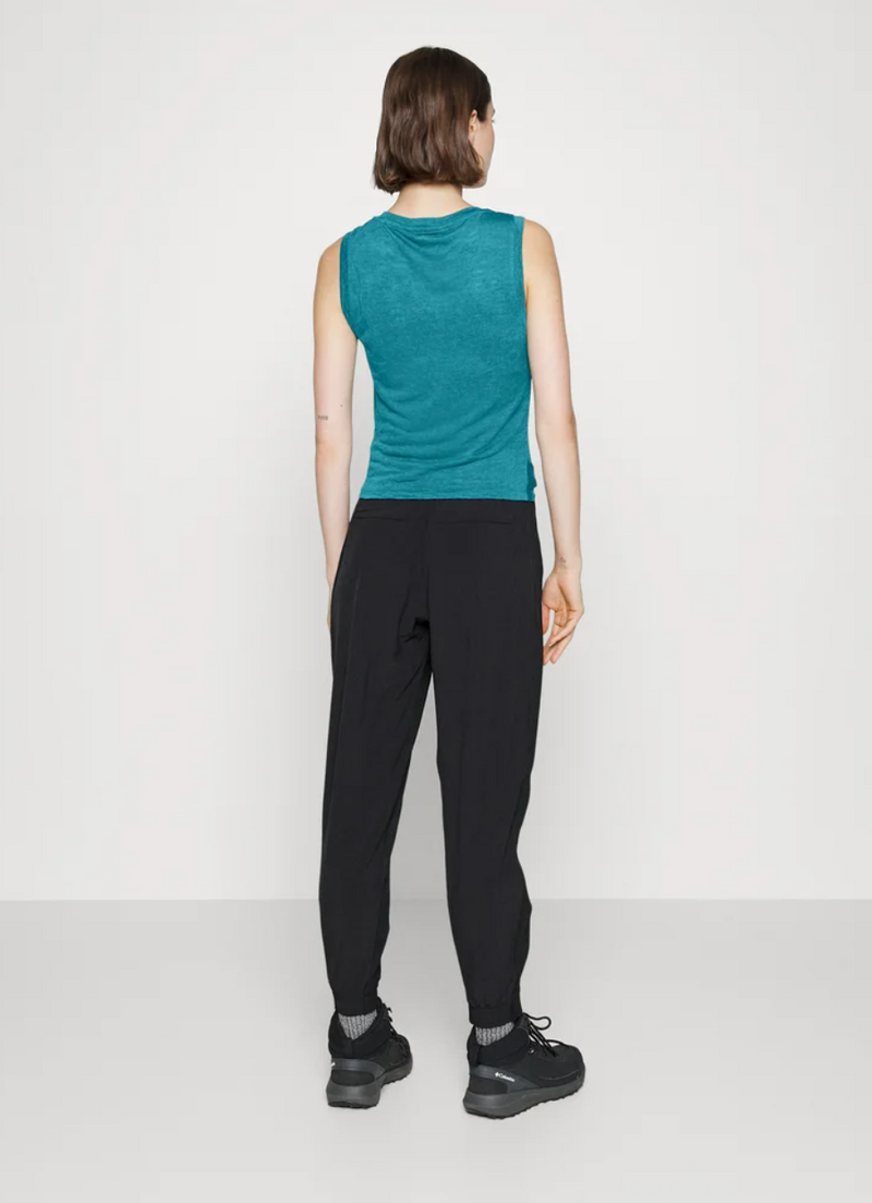 Athleta Borealis Green Sleeveless Breezy Twist Tank Top