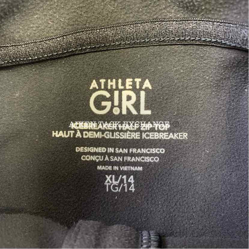 Athleta Girl Icebreaker Half Zip Lightweight Jacket, Size X-Large