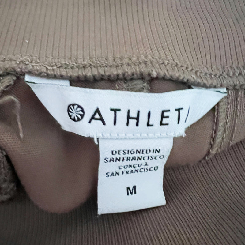 Athleta Women's Venice High Rise Athletic Work Out Jogger Beige Brown Medium