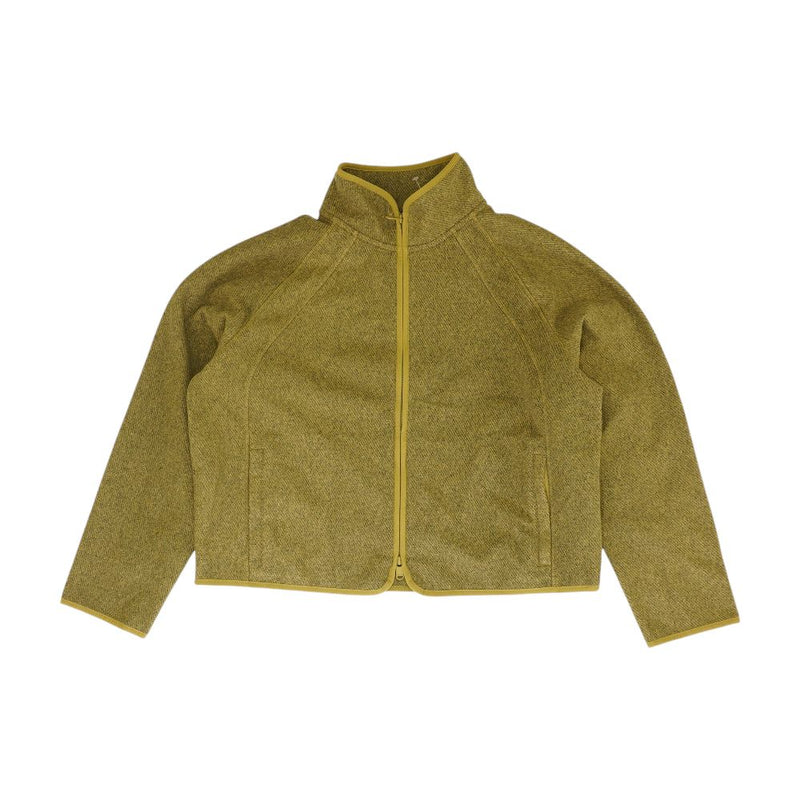 Green Solid Lightweight Jacket
