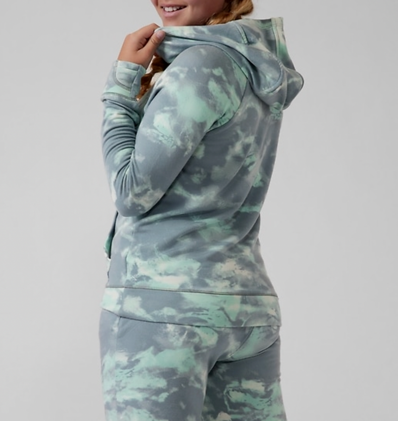 Athleta Girl Marine Halcyon In Your Element 2.0 Hoodie Sweatshirt