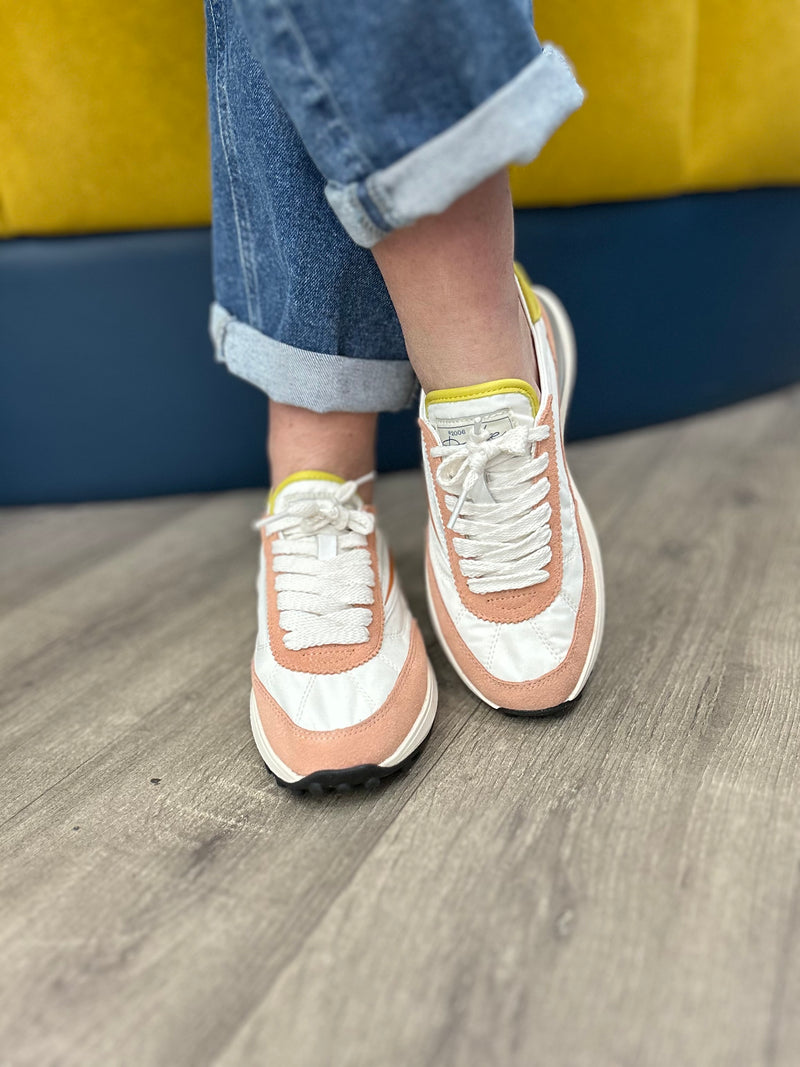 D.A.T.E Athleta Peach/White