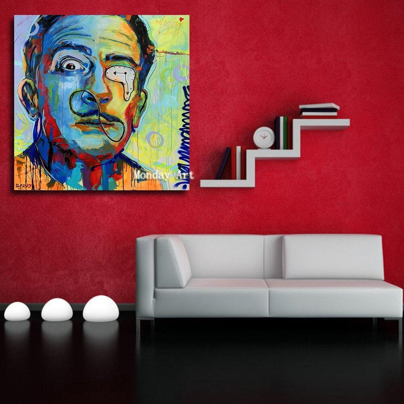 Hand Painted Figure Oil Painting on Canvas Hand Painted Abstract oil Painting