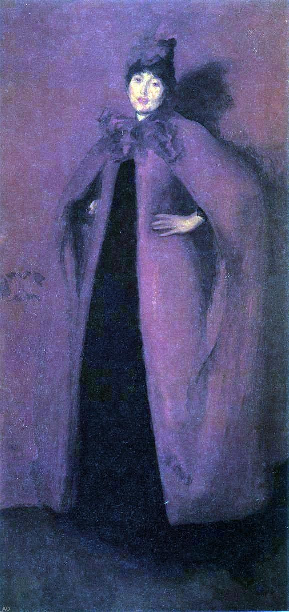 Harmon in Red: Lamplight by James McNeill Whistler - Hand Painted Oil Painting