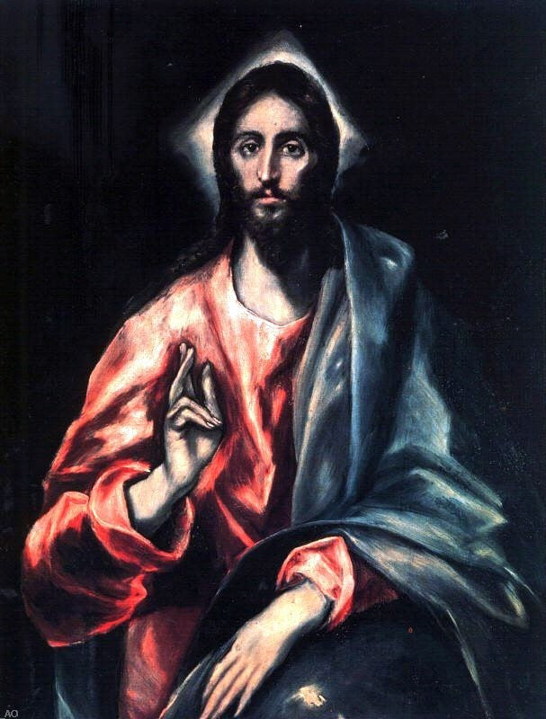 Christ by El Greco - Hand Painted Oil Painting