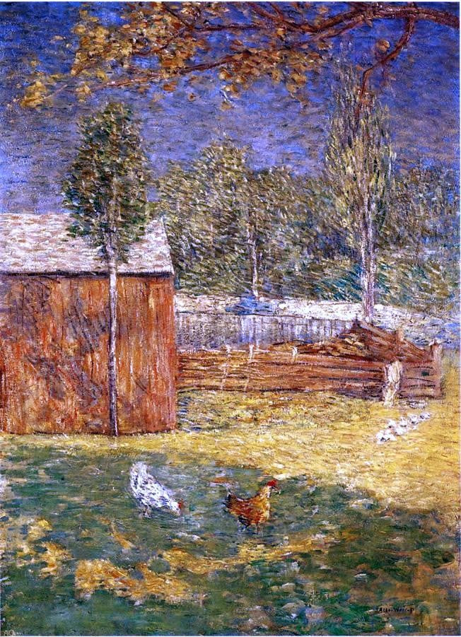 Midday by Julian Alden Weir - Hand Painted Oil Painting