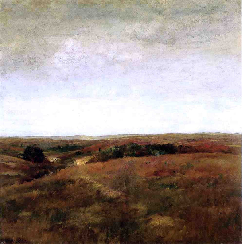 October by William Merritt Chase - Hand Painted Oil Painting