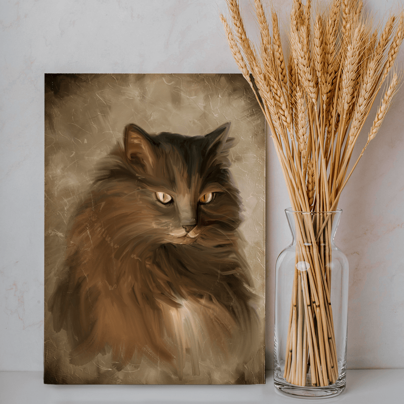Custom Pet Oil Painting