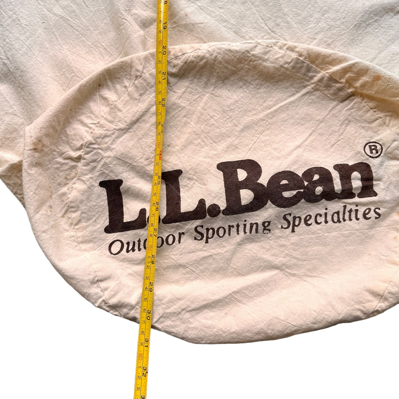 LL Bean cotton sack
