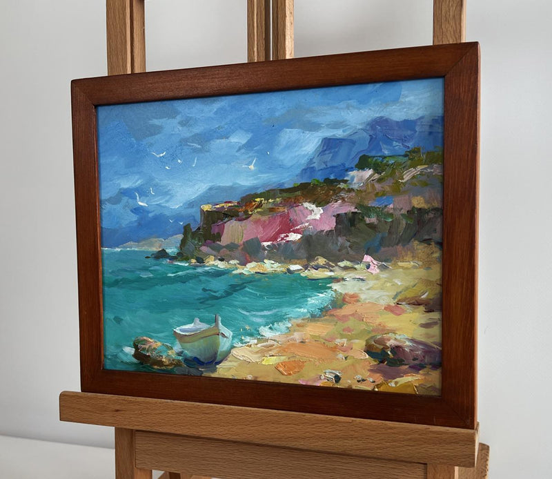 Oil painting After the sea storm Yuriy Suprunchuk