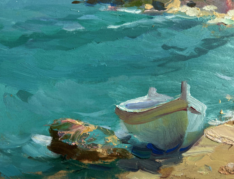 Oil painting After the sea storm Yuriy Suprunchuk