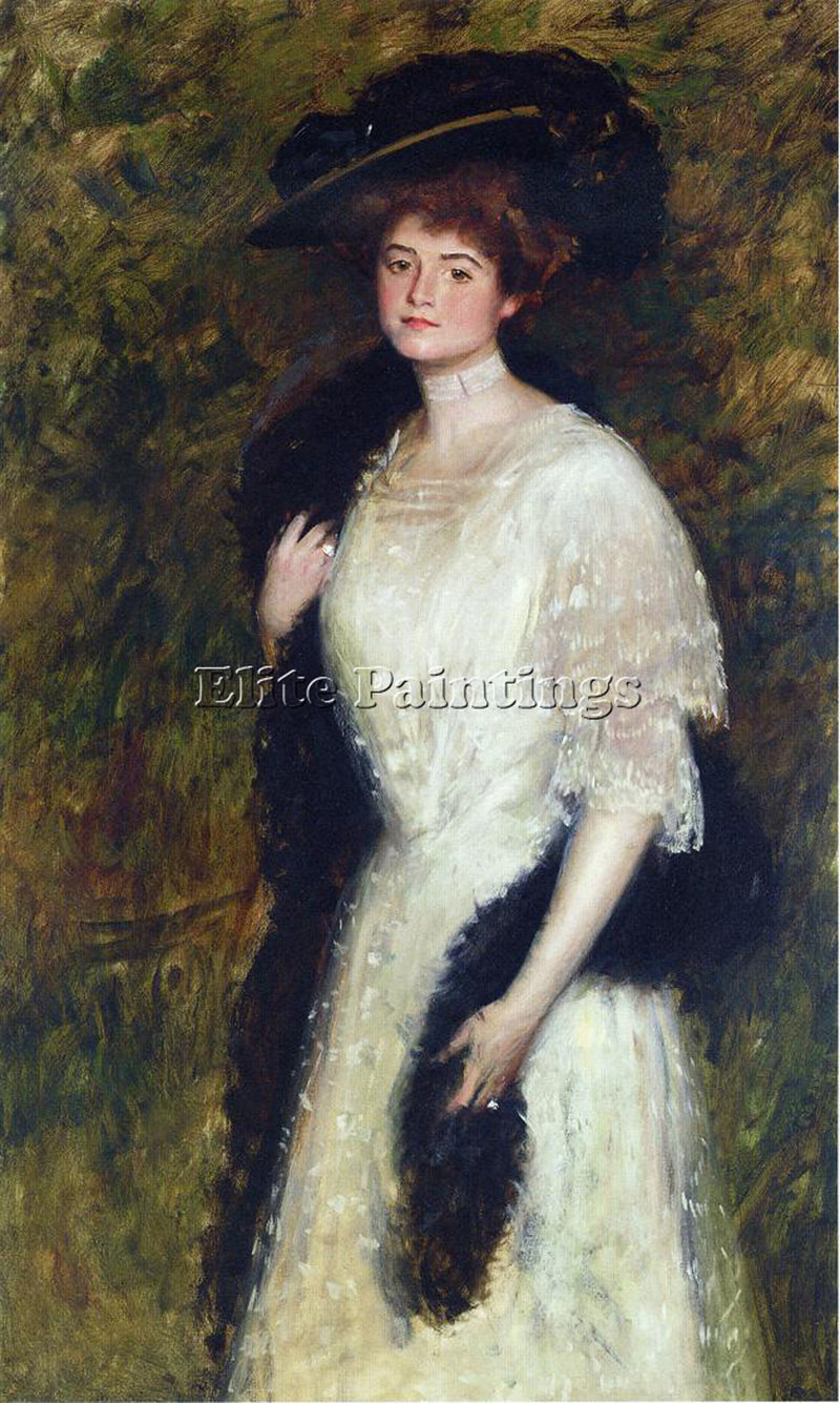 WILLIAM MERRITT CHASE MS HELEN DIXON ARTIST PAINTING REPRODUCTION HANDMADE OIL