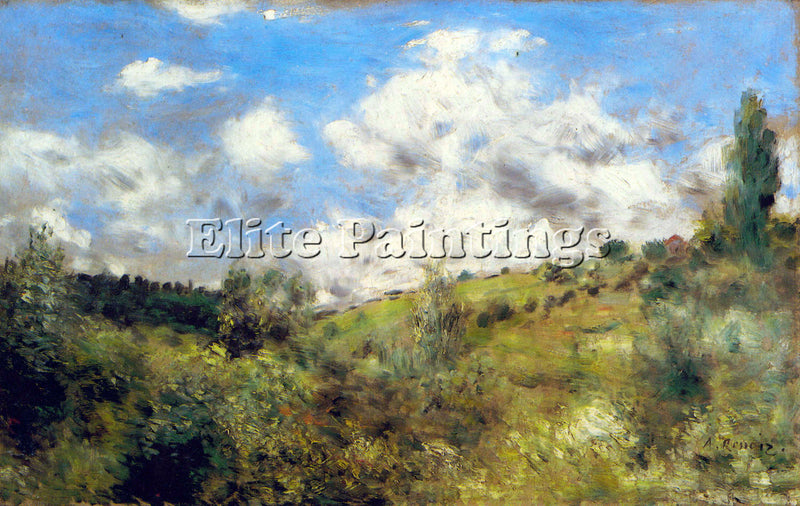 RENOIR LANDSCAPE ARTIST PAINTING REPRODUCTION HANDMADE OIL CANVAS REPRO WALL ART