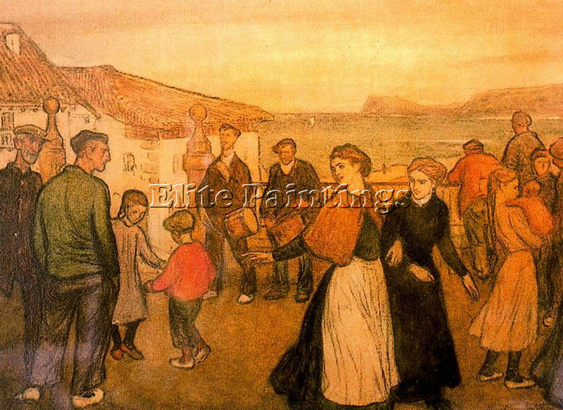 AURELIO ARTETA ART22 ARTIST PAINTING REPRODUCTION HANDMADE OIL CANVAS REPRO WALL