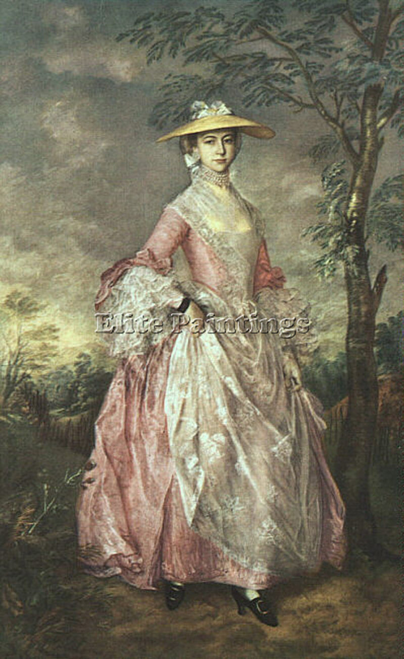 THOMAS GAINSBOROUGH GAIN3 ARTIST PAINTING REPRODUCTION HANDMADE OIL CANVAS REPRO