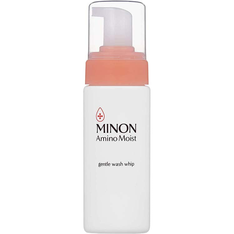 MINON Amino Moist Gentle Wash Whip 150ml Hydrating Clarifying Cleanser for Sensitive Dry Skin