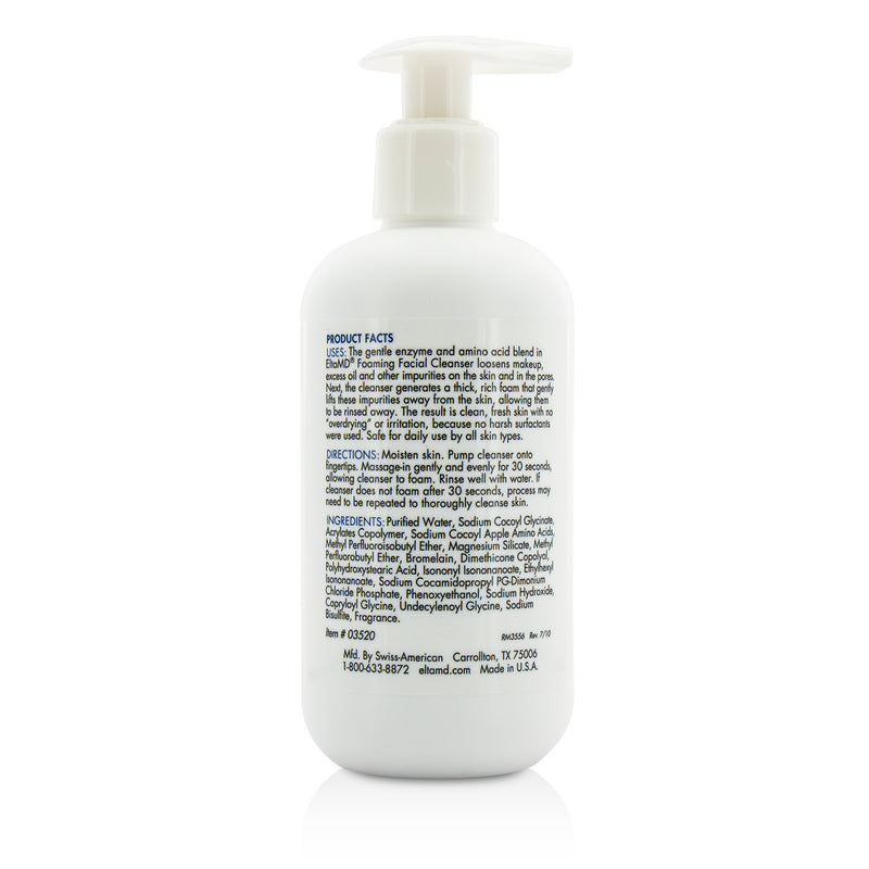 EltaMD Gentle Enzyme Foaming Facial Cleanser  80ml/2.7oz