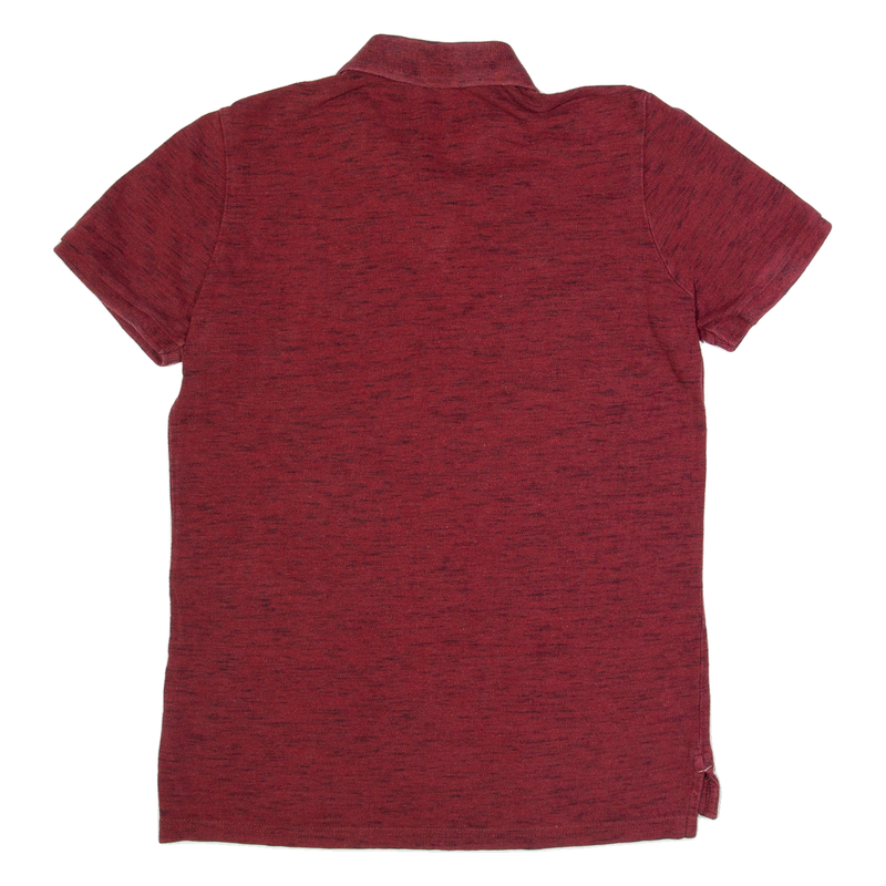 AMERICAN EAGLE Mens Polo Shirt Maroon S