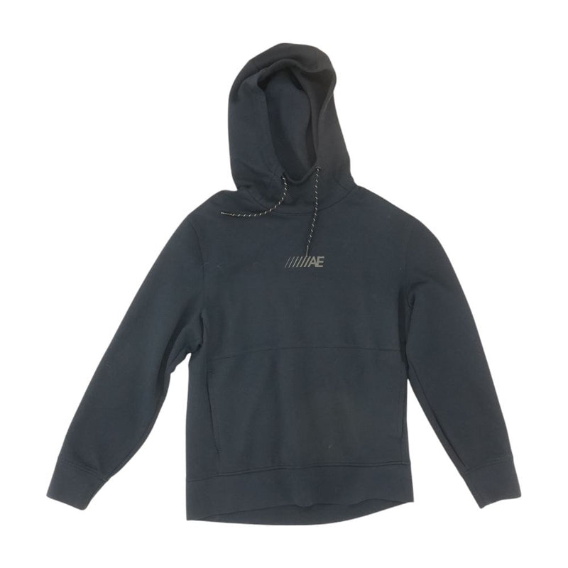 Navy Solid Hoodie Pullover