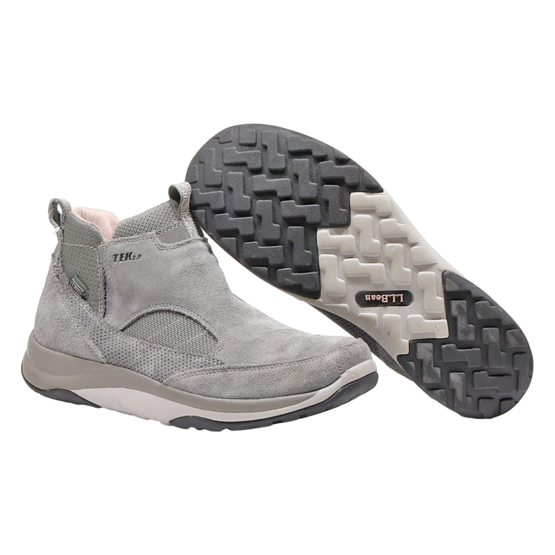 LL BEAN Ankle Boots Grey Synthetic Womens UK 9